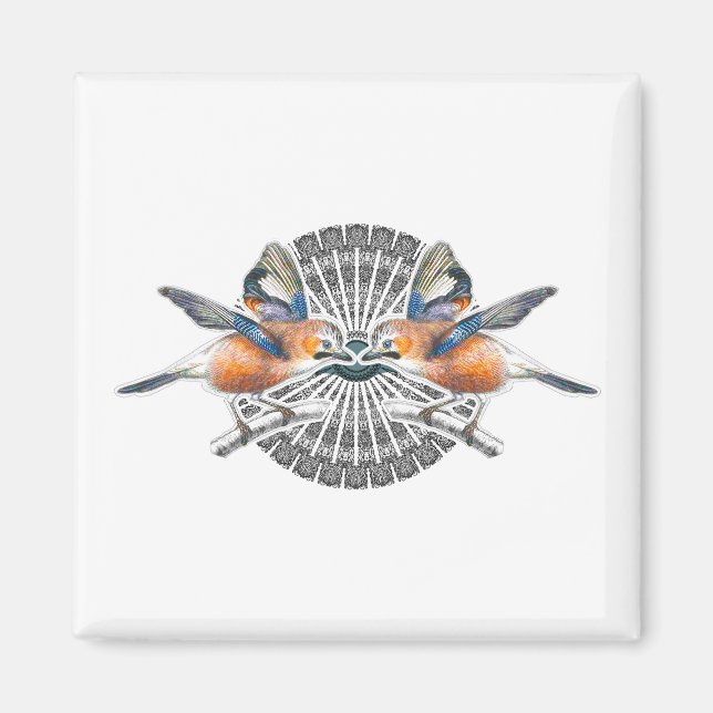 Vögel Magnet (Vorne)