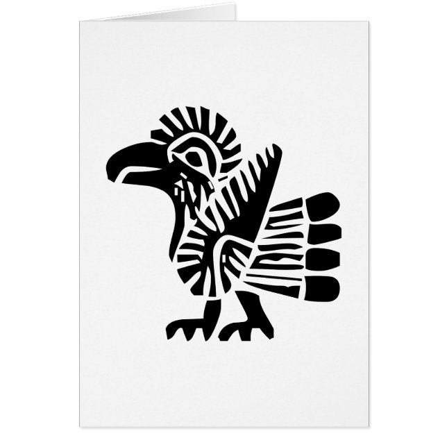 Vogel, mexikanische Hieroglyph(Maya) (Vorne)