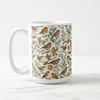 Vögel Muster Kaffeetasse
