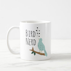 Vogel-Nerd-Kaffee-Tasse Tasse