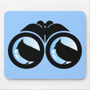 Vogel-Nerd Mousepad