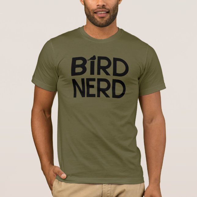 Vogel-Nerd T-Shirt (Vorderseite)