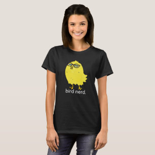 Vogel-Nerd-T - Shirt (dunkel)