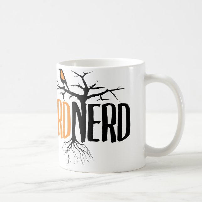 Vogel-Nerd-Tasse Kaffeetasse (Rechts)