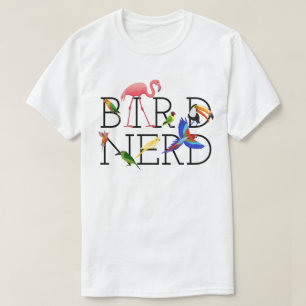 Vögel Nerd Tropische Vögel T-Shirt