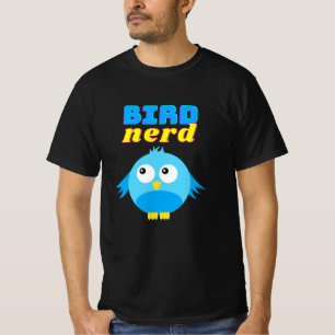 Vogel Nerd Vogelbeobachter Niedlich Funny Bird T-Shirt