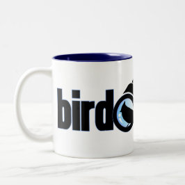 Vogel-Nerd Zweifarbige Tasse