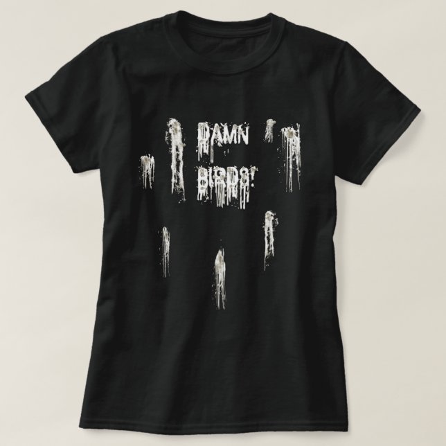 Vogel Poo T-Shirt (Design vorne)