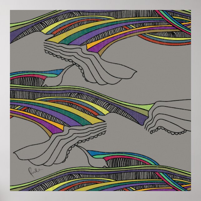 VÖGEL POSTER (Vorne)