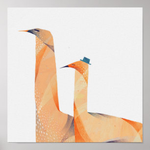 Vögel Poster