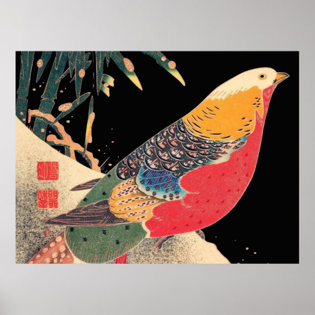 Vogel Poster (Vorne)