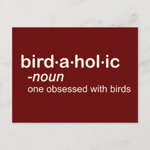 Vogel Postkarte