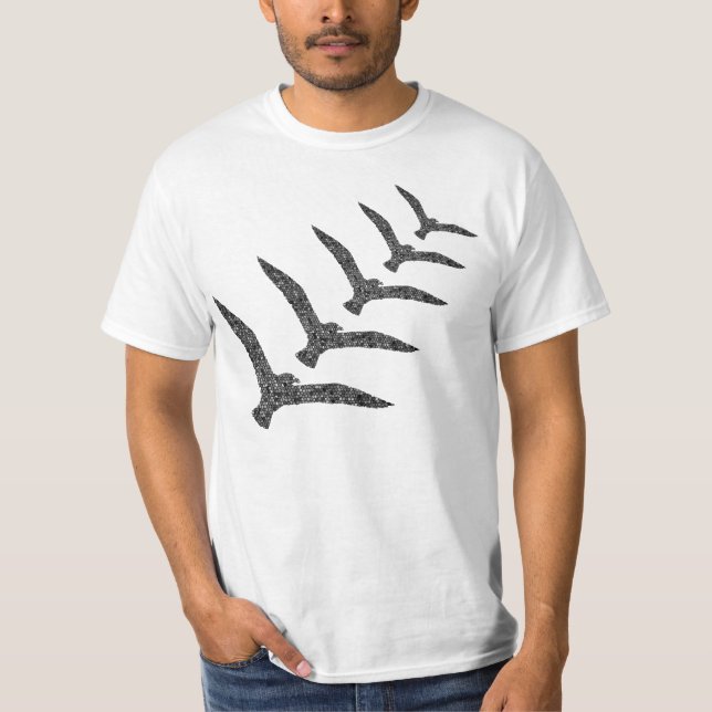 Vögel reichlich T-Shirt (Vorderseite)