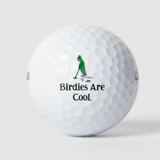 Vögel sind Cool Golfball