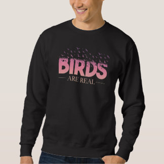 Vögel sind echte Drohnen-Designs der Regierung Sweatshirt