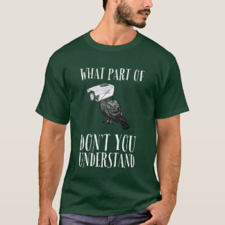 Vögel sind nicht echt. Wenn es fliegt, spioniert e T-Shirt