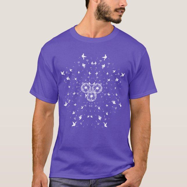Vögel sind überall Geschenk T-Shirt (Vorderseite)