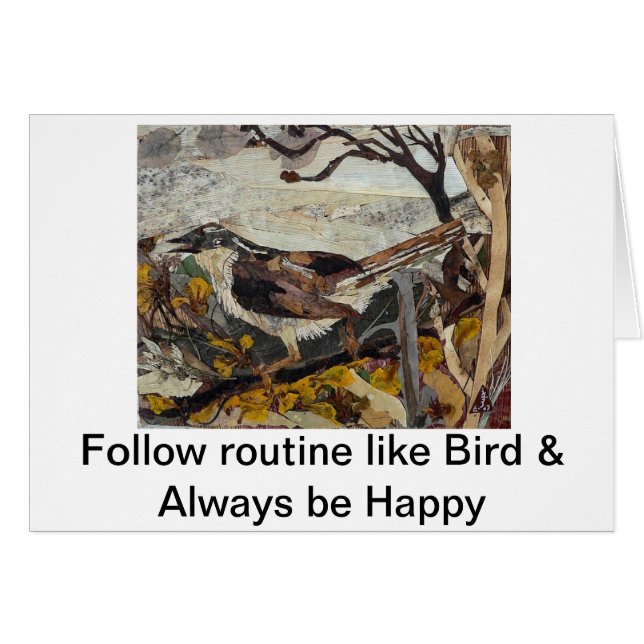 Vogel-Spatz (Vorderseite (Horizontal))