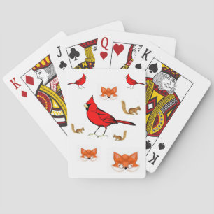 Vogel Spielkarten Deck
