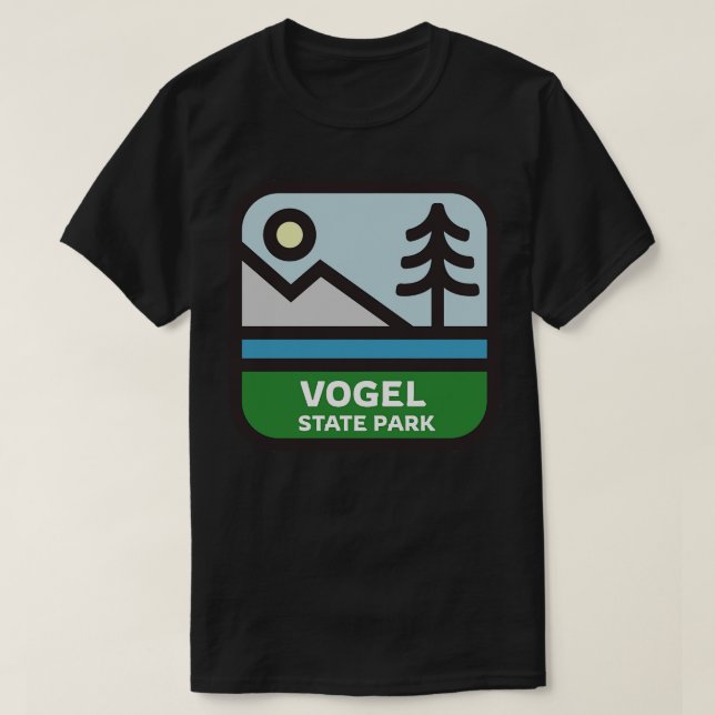 Vogel Staat Park Georgia The Beautiful Mountains T-Shirt (Design vorne)