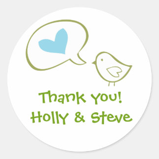 Vogel Sticker by TearDrop Hochzeiten