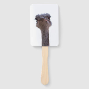 Vogel Strauß Fächer