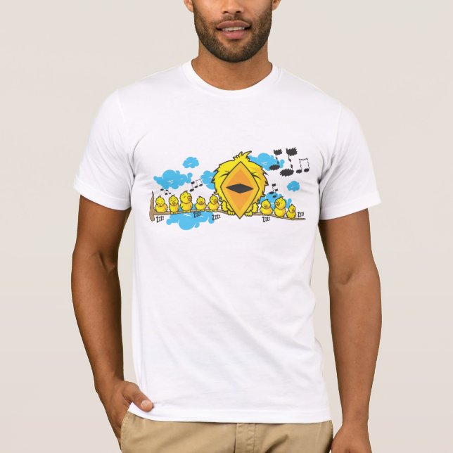 Vögel T-Shirt (Vorderseite)
