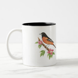 Vogel-Tasse Baltimores Oriole Zweifarbige Tasse