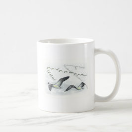 Vogel-Tasse - kanadische Gänse Kaffeetasse
