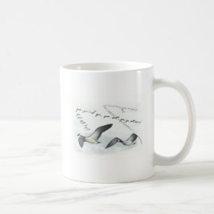 Vogel-Tasse - kanadische Gänse Kaffeetasse