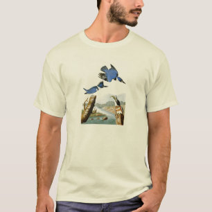 Vögel umgeschnallter Eisvogel-Johns Audubon von T-Shirt