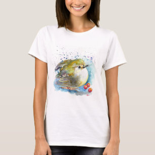Vogel und Berries T-Shirt