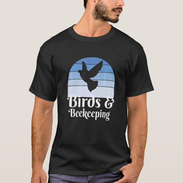 Vögel und Bienenzucht T-Shirt (Vorderseite)