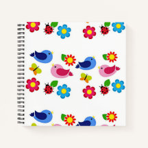 Vögel und Blume Frühjahr