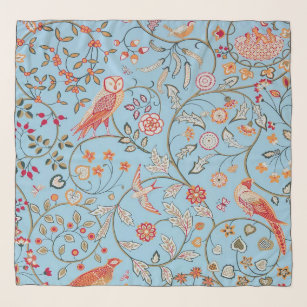 Vögel und Blume, William Morris Schal