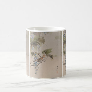 Vögel und Blumen von Watanabe Seitei Kaffeetasse