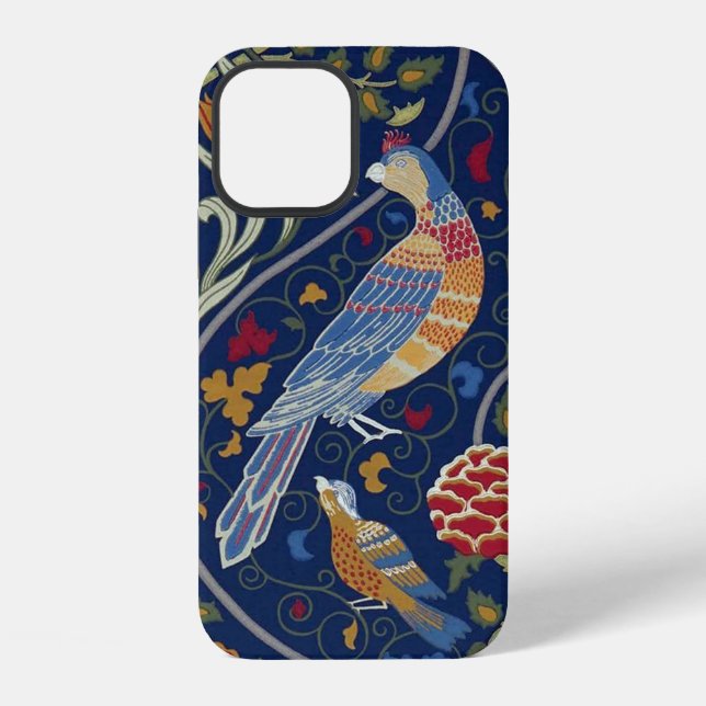 Vögel und Blumen, William Morris Case-Mate iPhone Hülle (Rückseite)