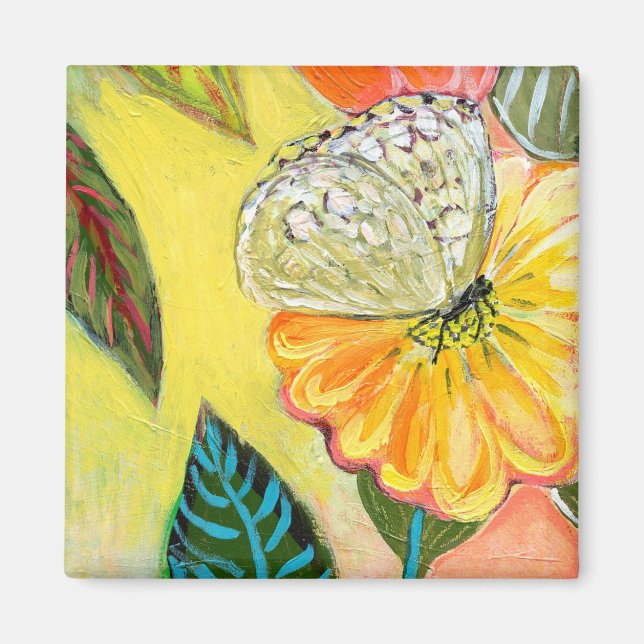 Vögel und Butterfiles Nr. 10 Magnet (Vorne)