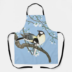 Vögel und Kirschblüten Ohara Koson Schürze