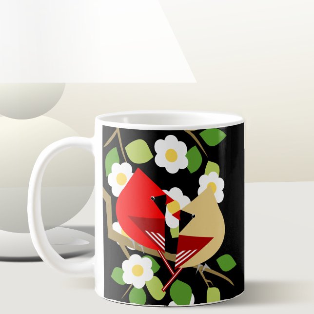 Vogel- und Naturelover Kaffeetasse (Von Creator hochgeladen)