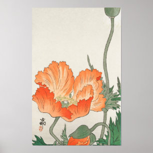 Vögel und Pflanzen von Ohara Koson (1900–1936) Poster