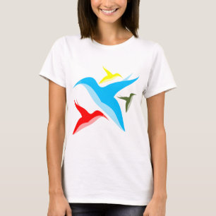 Vogel-Vektoren T-Shirt