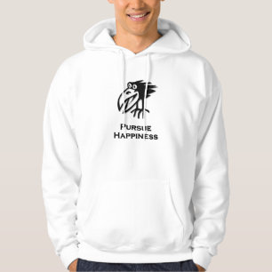 Vögel verfolgen Glück Hoodie