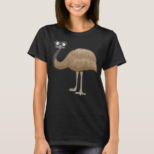 Vogel-Vogel-Niedliche Vogelart Grafik T-Shirt