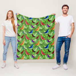 Vögel, Vögel, Vögel Fleecedecke