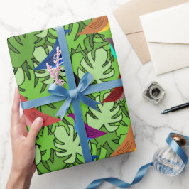 Vögel, Vögel, Vögel Geschenkpapier