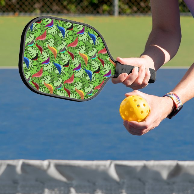 Vögel, Vögel, Vögel Pickleball Schläger (InSitu)
