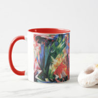 Vögel (Vogel) von Franz Marc, Vintag Cubism Art