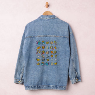 Vögel & Vögelchen Jeansjacke