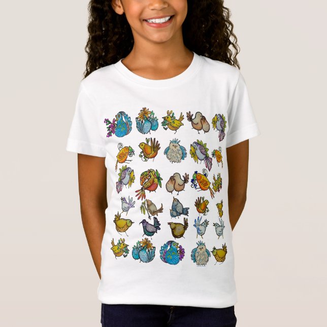 Vögel & Vögelchen T-Shirt (Vorderseite)